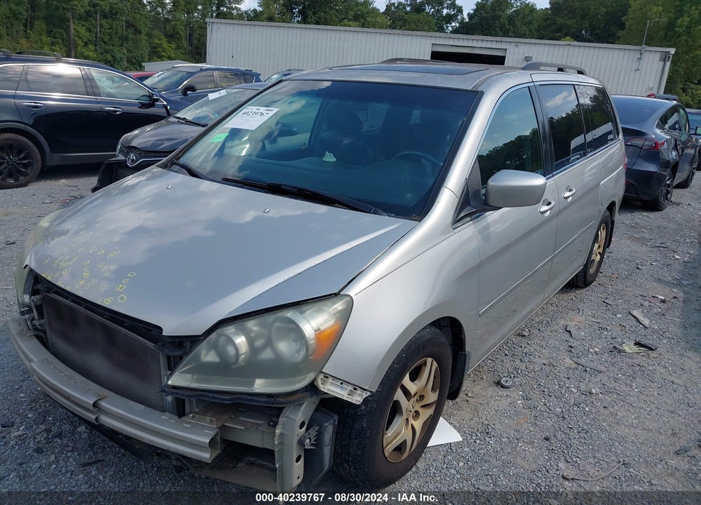 2006 HONDA ODYSSEY EX-L VIN: 5FNRL38736B436529