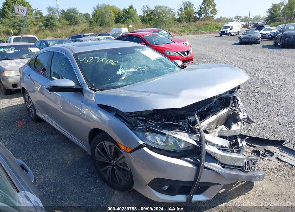 2018 HONDA CIVIC EX-L VIN: JHMFC1F80JX001967