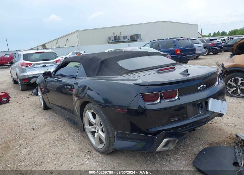2011 CHEVROLET CAMARO 2SS VIN: 2G1FK3DJ9B9164051