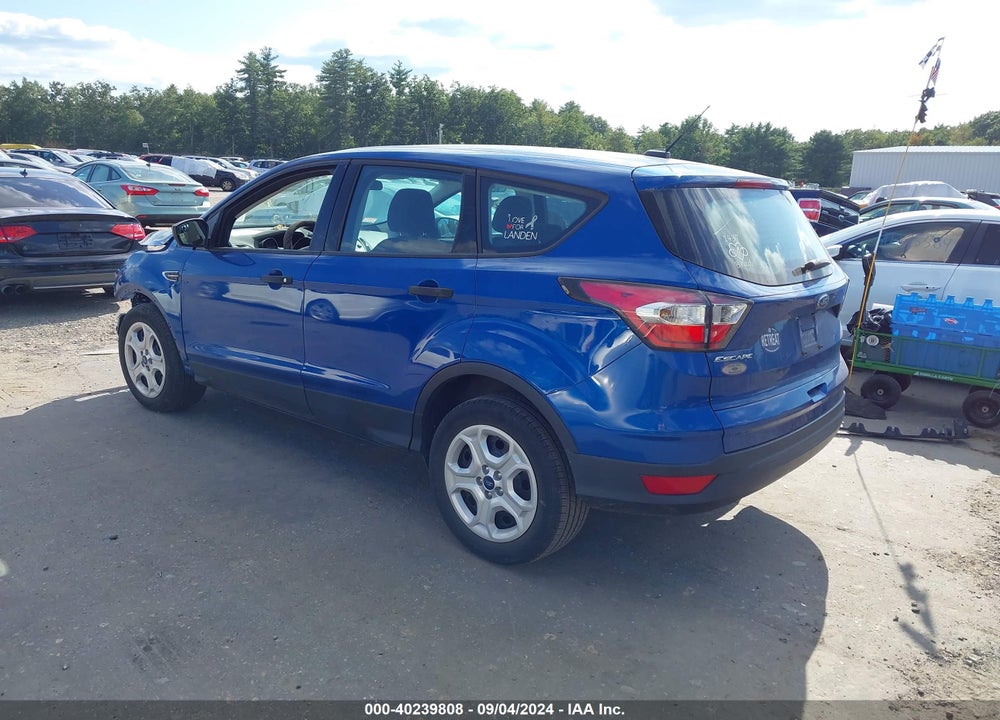 2017 FORD ESCAPE S VIN: 1FMCU0F75HUA26759