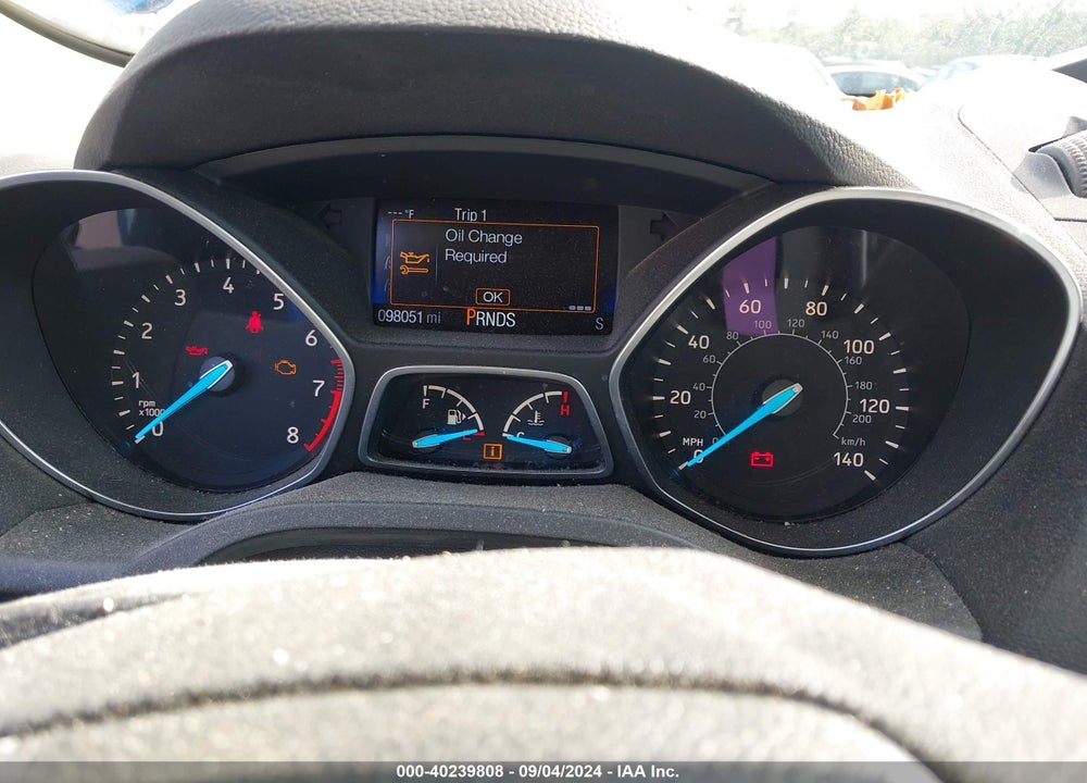 2017 FORD ESCAPE S VIN: 1FMCU0F75HUA26759