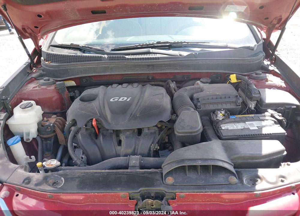2013 HYUNDAI SONATA GLS VIN: 5NPEB4AC9DH712273