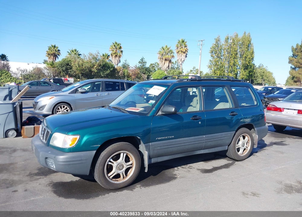 2001 SUBARU FORESTER L VIN: JF1SF635X1H704331