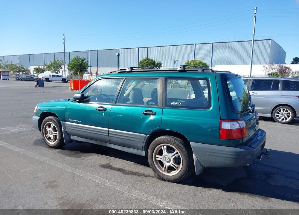 2001 SUBARU FORESTER L VIN: JF1SF635X1H704331