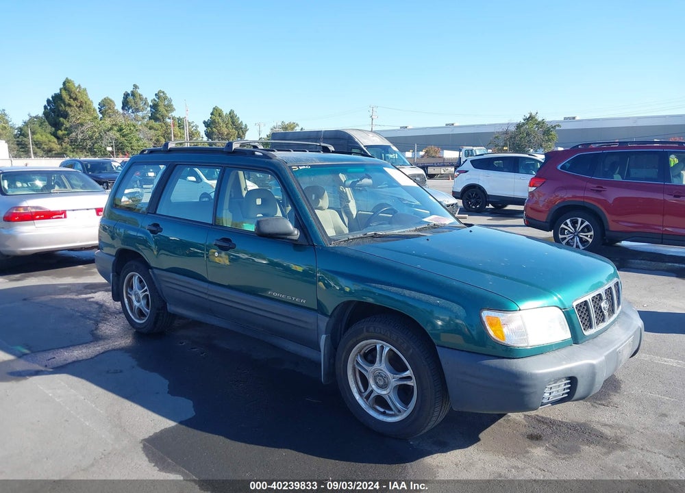 2001 SUBARU FORESTER L VIN: JF1SF635X1H704331