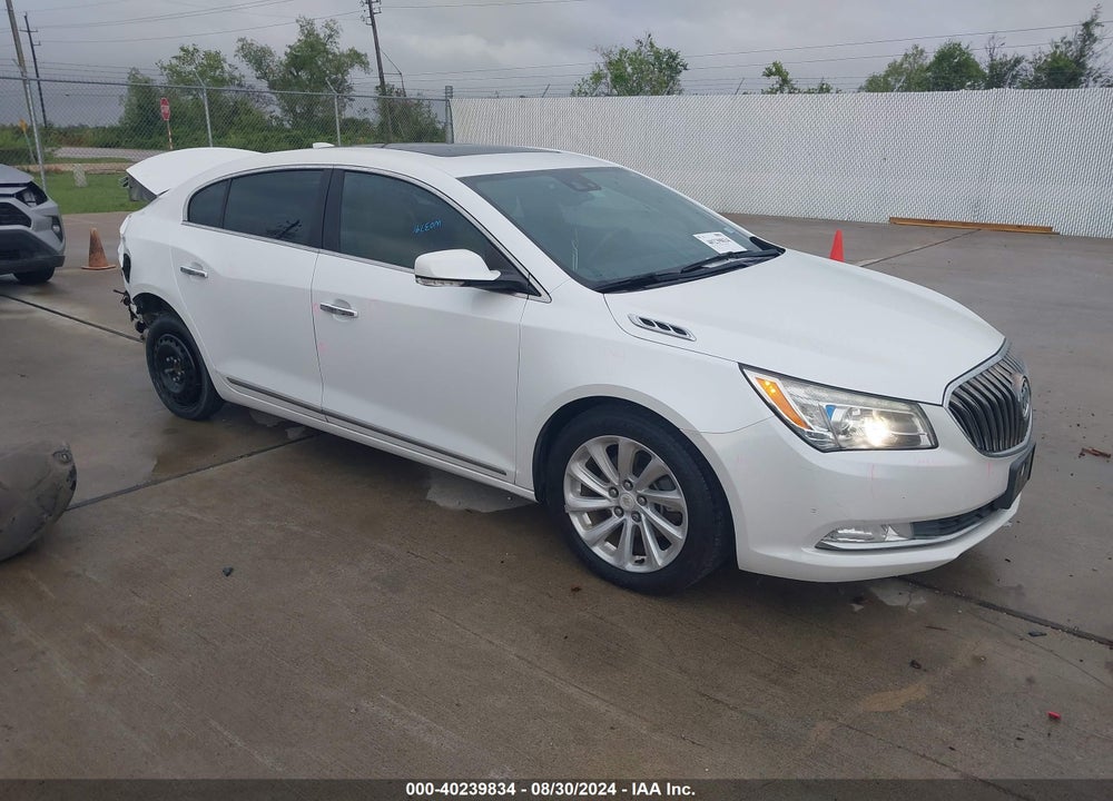 2016 LACROSSE BUICK  LEATHER VIN: 1G4GB5G30GF124679