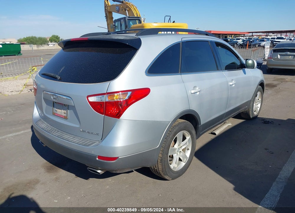 2008 HYUNDAI VERACRUZ GLS/LIMITED/SE VIN: KM8NU13CX8U040494