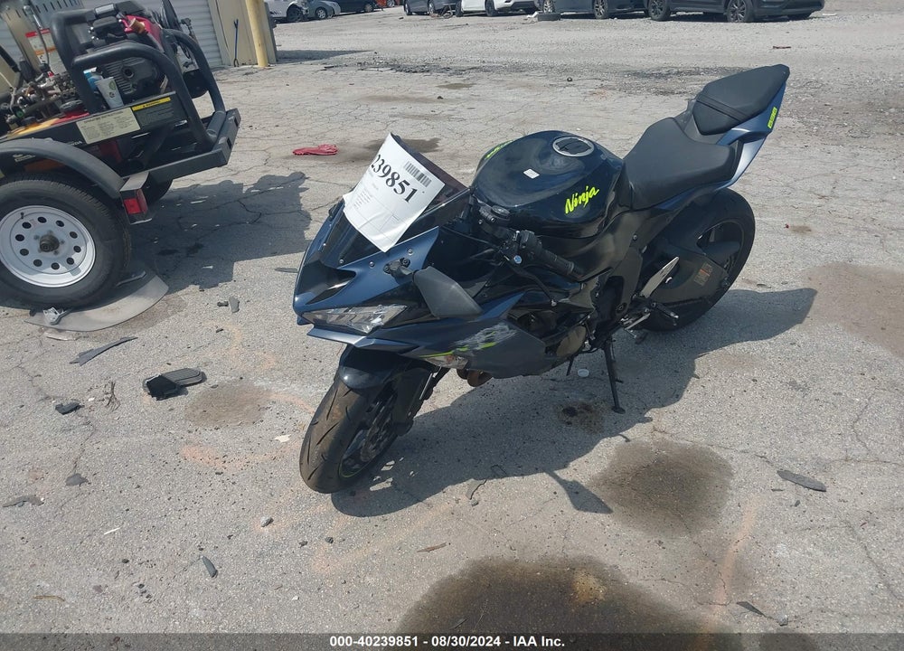 2022 KAWASAKI ZX636 K VIN: JKBZXJH17NA013437