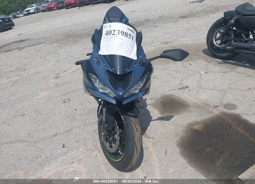 2022 KAWASAKI ZX636 K VIN: JKBZXJH17NA013437
