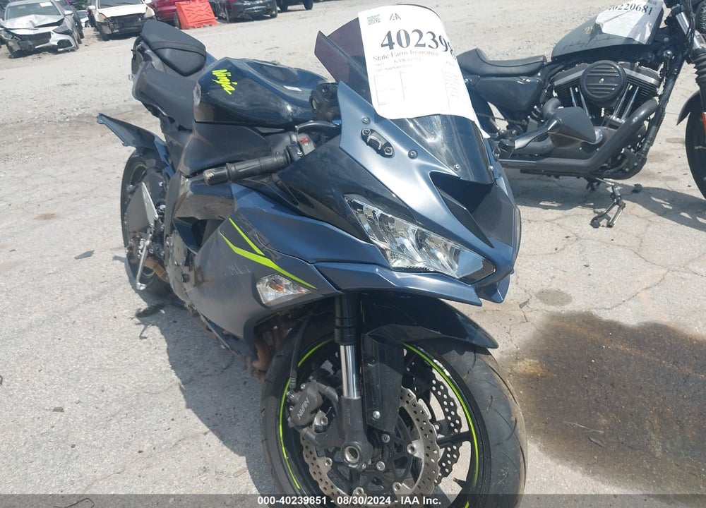 2022 KAWASAKI ZX636 K VIN: JKBZXJH17NA013437
