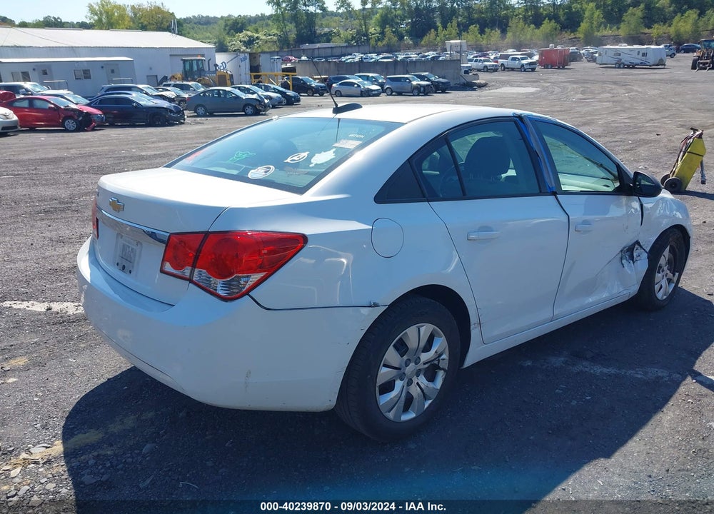 2015 CHEVROLET CRUZE LS AUTO VIN: 1G1PA5SG4F7168820