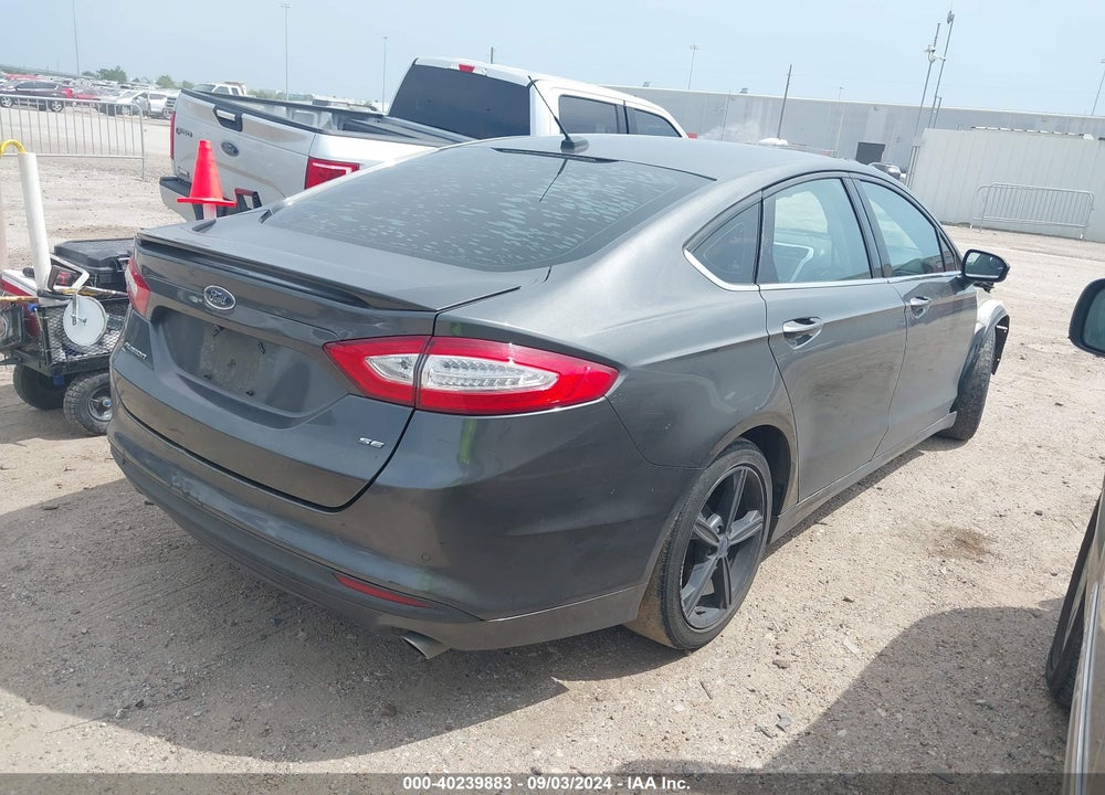 2016 FORD FUSION SE VIN: 3FA6P0H7XGR214338