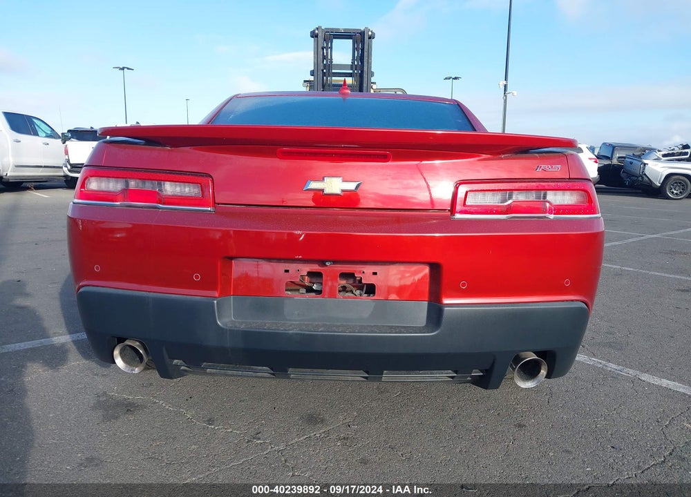 2014 CHEVROLET CAMARO 2LT VIN: 2G1FC1E3XE9228930