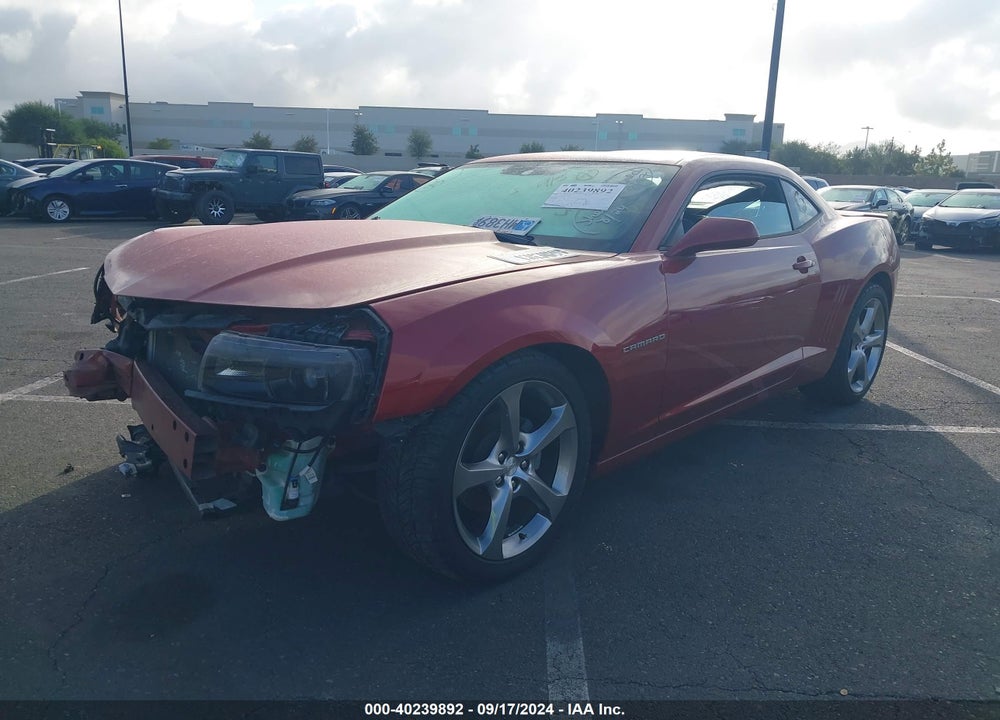 2014 CHEVROLET CAMARO 2LT VIN: 2G1FC1E3XE9228930