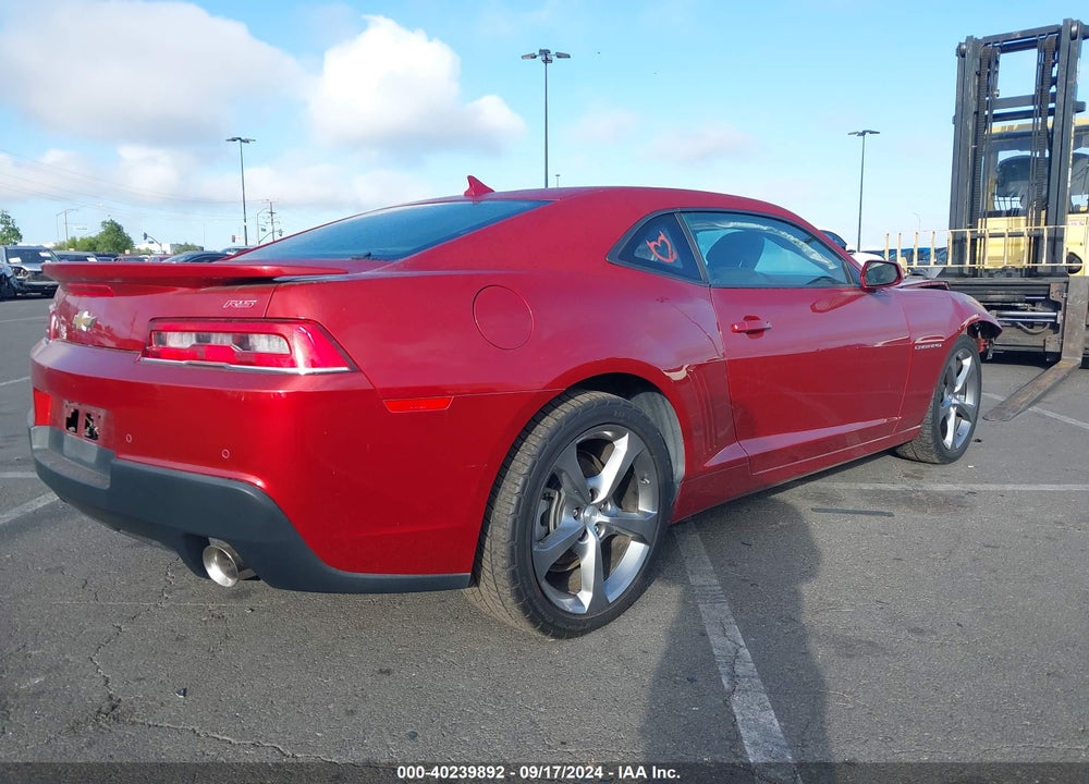 2014 CHEVROLET CAMARO 2LT VIN: 2G1FC1E3XE9228930