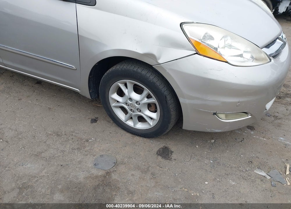 2006 TOYOTA SIENNA XLE LIMITED VIN: 5TDBA22CX6S072032