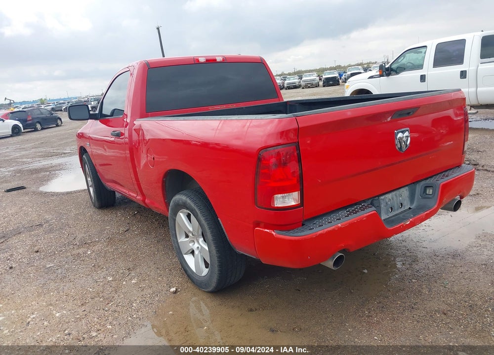 2012 RAM 1500 ST VIN: 3C6JD6AT8CG163443