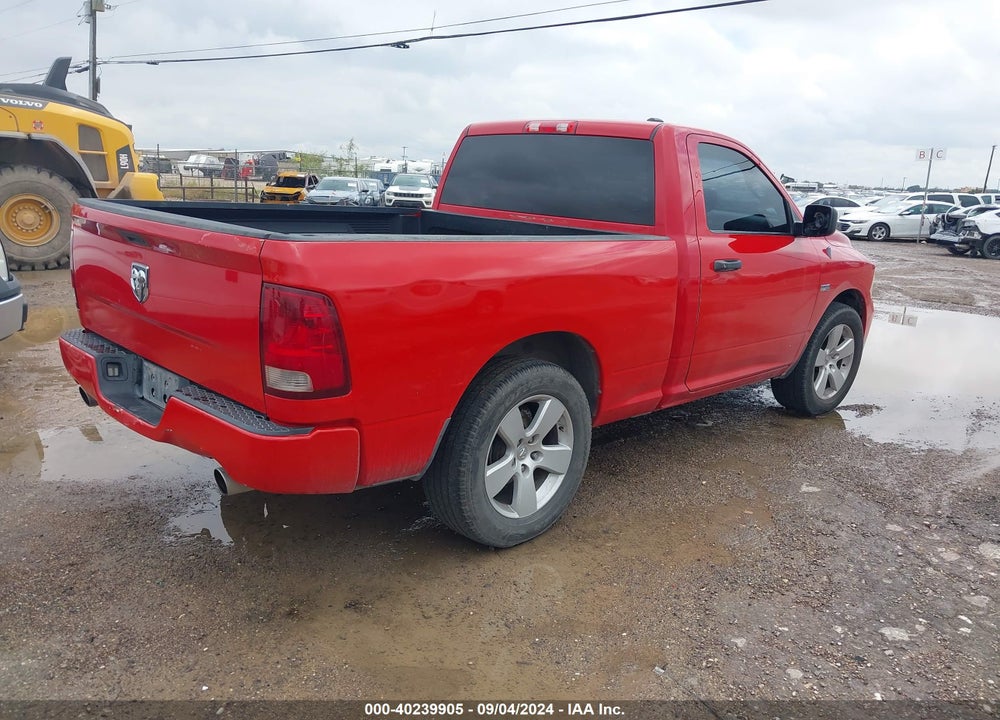 2012 RAM 1500 ST VIN: 3C6JD6AT8CG163443