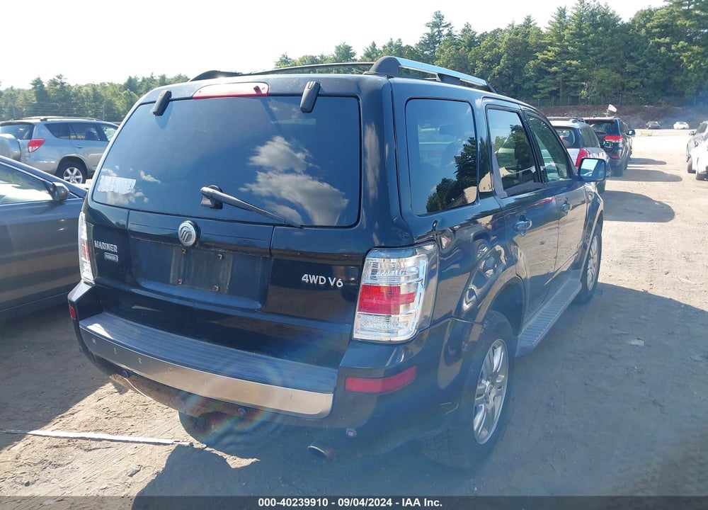 2008 MERCURY MARINER VIN: 4M2CU97198KJ24900