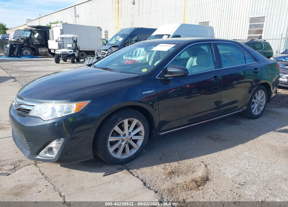 2012 TOYOTA CAMRY HYBRID XLE VIN: 4T1BD1FK8CU025913