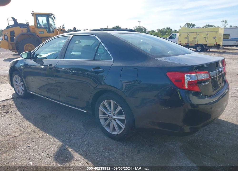 2012 TOYOTA CAMRY HYBRID XLE VIN: 4T1BD1FK8CU025913
