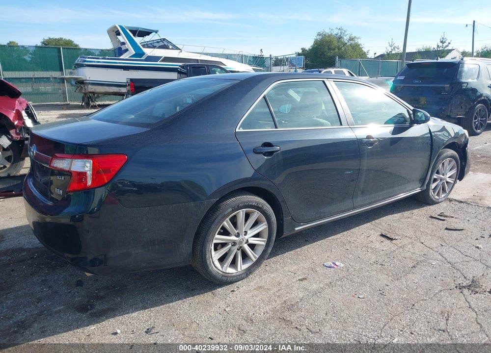 2012 TOYOTA CAMRY HYBRID XLE VIN: 4T1BD1FK8CU025913