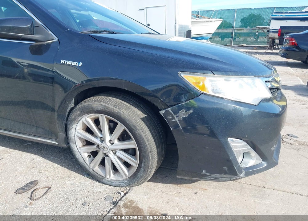 2012 TOYOTA CAMRY HYBRID XLE VIN: 4T1BD1FK8CU025913