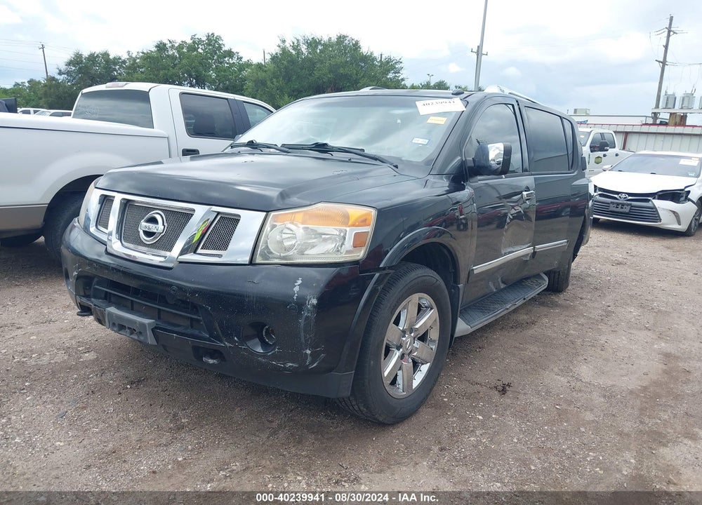 2011 NISSAN ARMADA PLATINUM VIN: 5N1BA0NF8BN601211