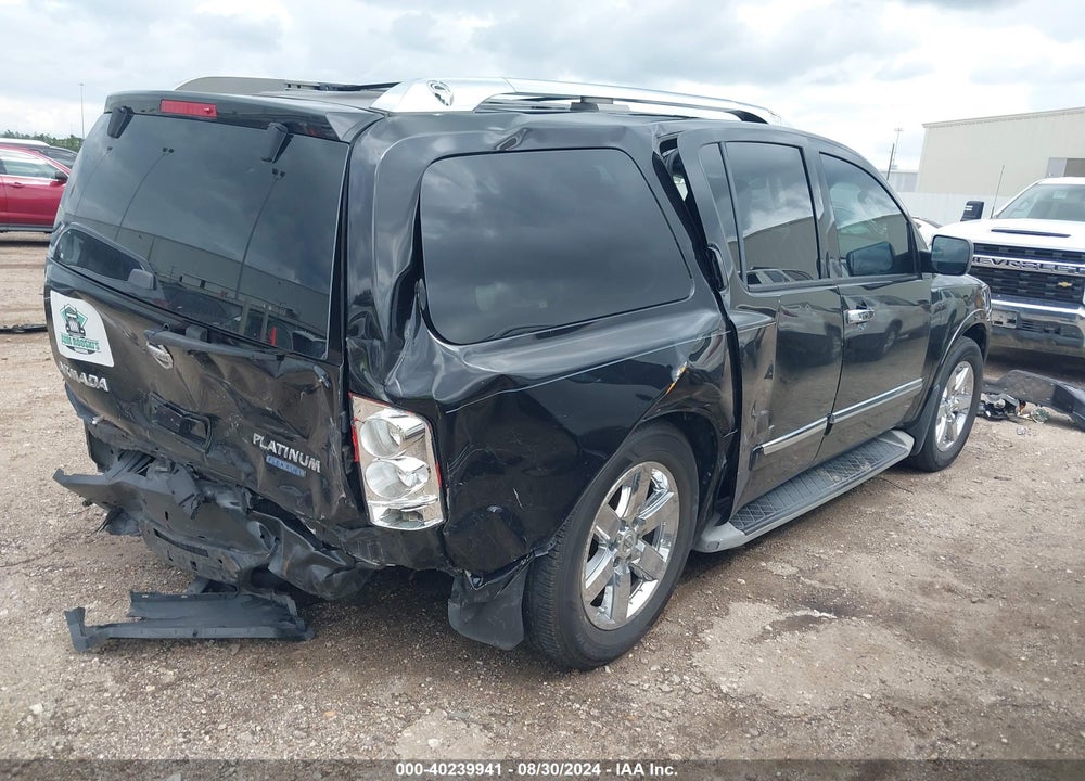 2011 NISSAN ARMADA PLATINUM VIN: 5N1BA0NF8BN601211