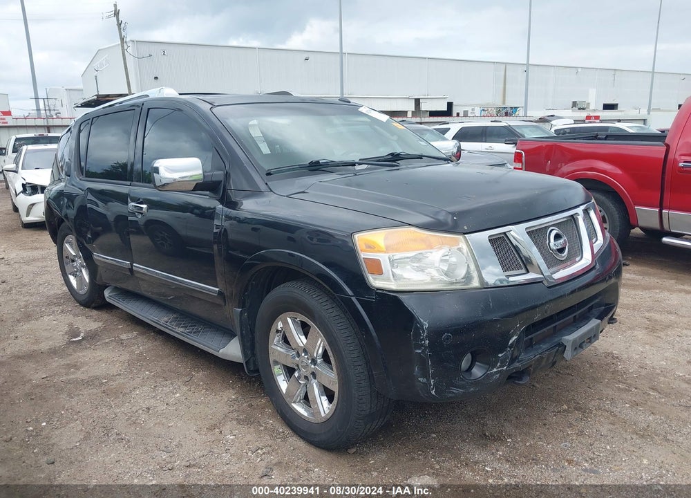 2011 NISSAN ARMADA PLATINUM VIN: 5N1BA0NF8BN601211