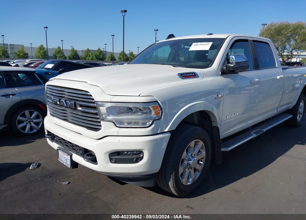 2022 RAM 2500 LAIE  4X4 8' BOX VIN: 3C6UR5KL1NG198707
