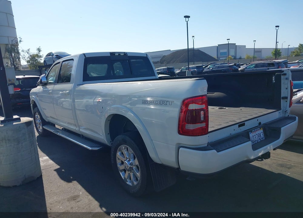 2022 RAM 2500 LAIE  4X4 8' BOX VIN: 3C6UR5KL1NG198707