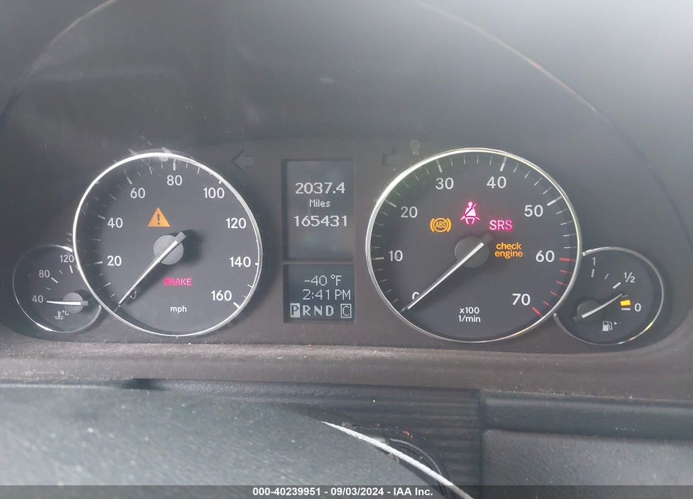 2005 MERCEDES-BENZ C 230 KOMPRESSOR SPORT VIN: WDBRN40J05A648589