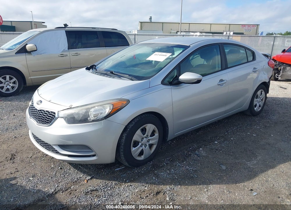 2015 KIA FORTE LX VIN: KNAFK4A64F5357737