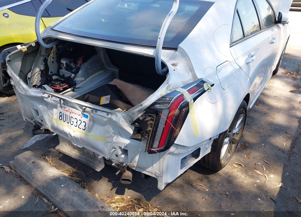 2020 CADILLAC CT4 V-SERIES VIN: 1G6DD5RLXL0133856