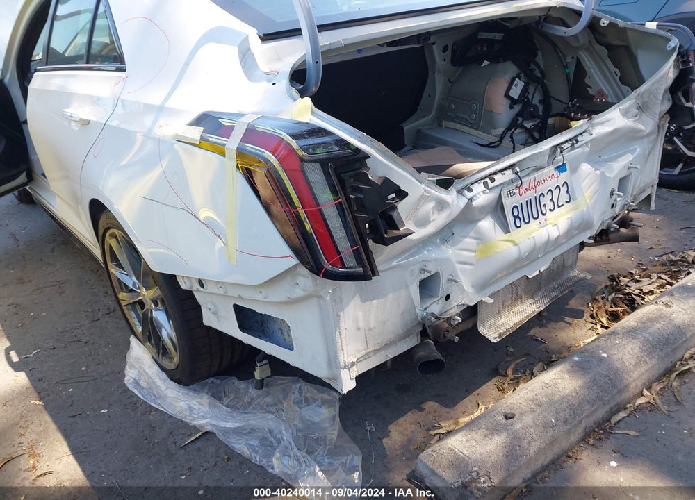 2020 CADILLAC CT4 V-SERIES VIN: 1G6DD5RLXL0133856