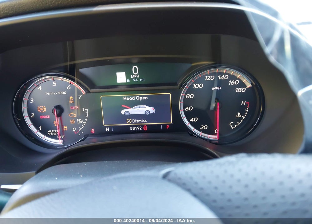 2020 CADILLAC CT4 V-SERIES VIN: 1G6DD5RLXL0133856