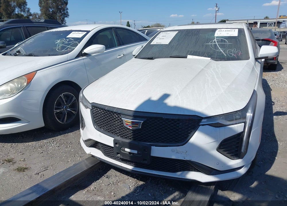 2020 CADILLAC CT4 V-SERIES VIN: 1G6DD5RLXL0133856
