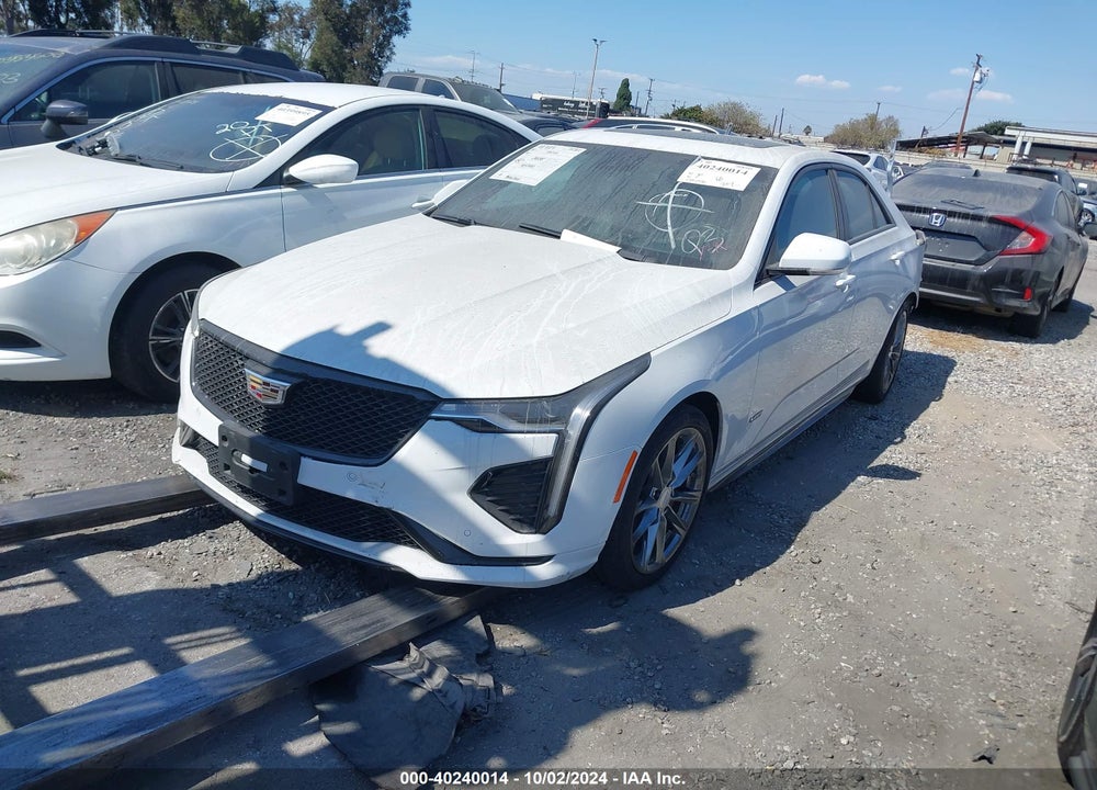 2020 CADILLAC CT4 V-SERIES VIN: 1G6DD5RLXL0133856
