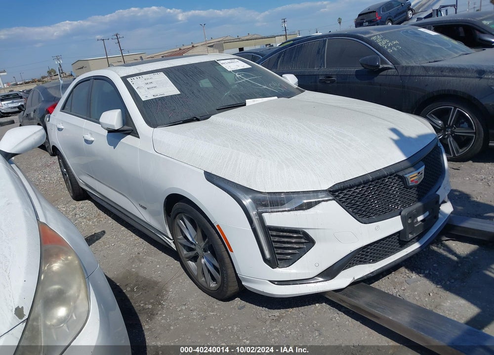 2020 CADILLAC CT4 V-SERIES VIN: 1G6DD5RLXL0133856