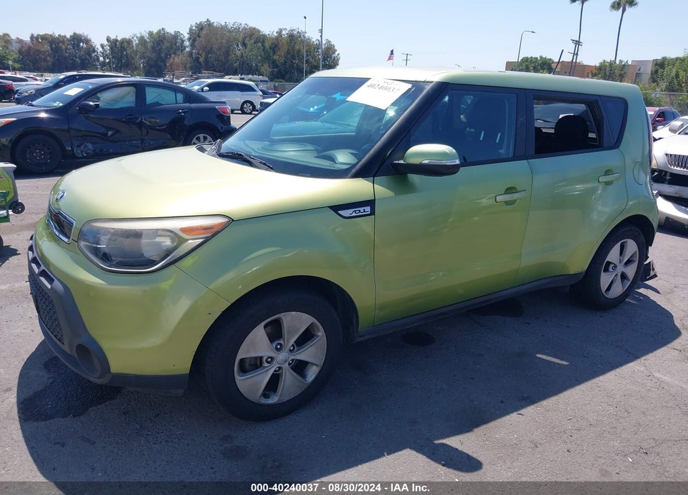 2014 KIA SOUL VIN: KNDJP3A53E7708687