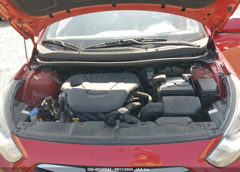 2012 HYUNDAI ACCENT SE VIN: KMHCU5AE6CU058745