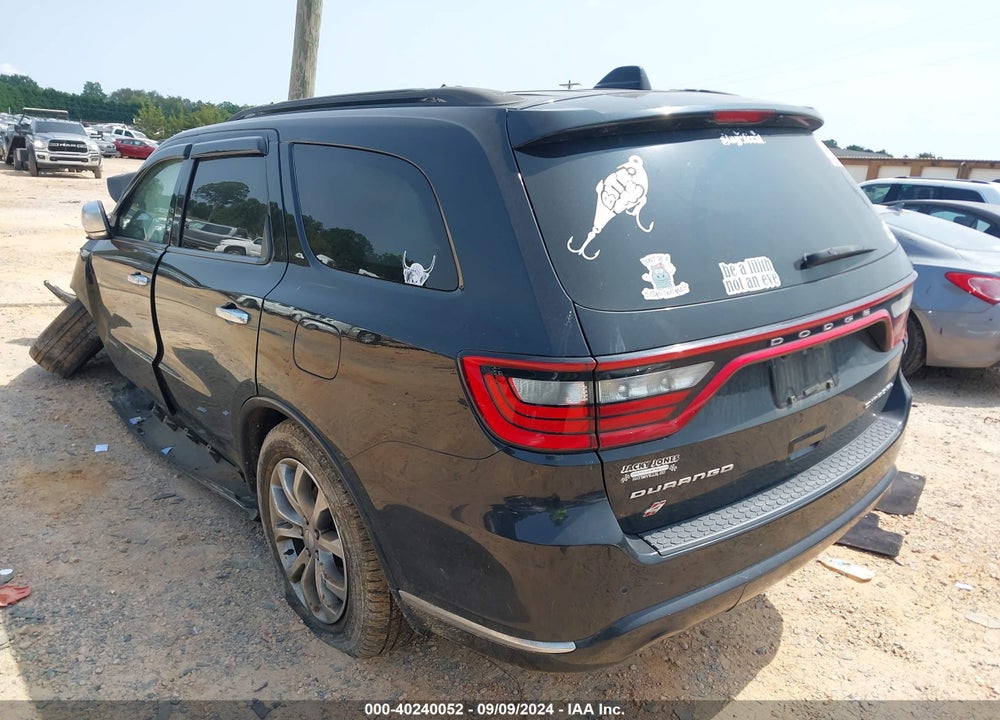 2018 DODGE DURANGO CITADEL ANODIZED PLATINUM AWD VIN: 1C4RDJEG9JC404695