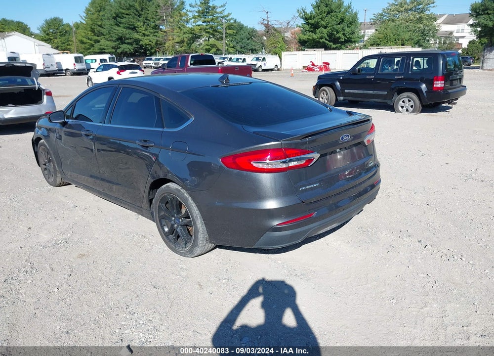 2019 FORD FUSION SE VIN: 3FA6P0HD7KR131545