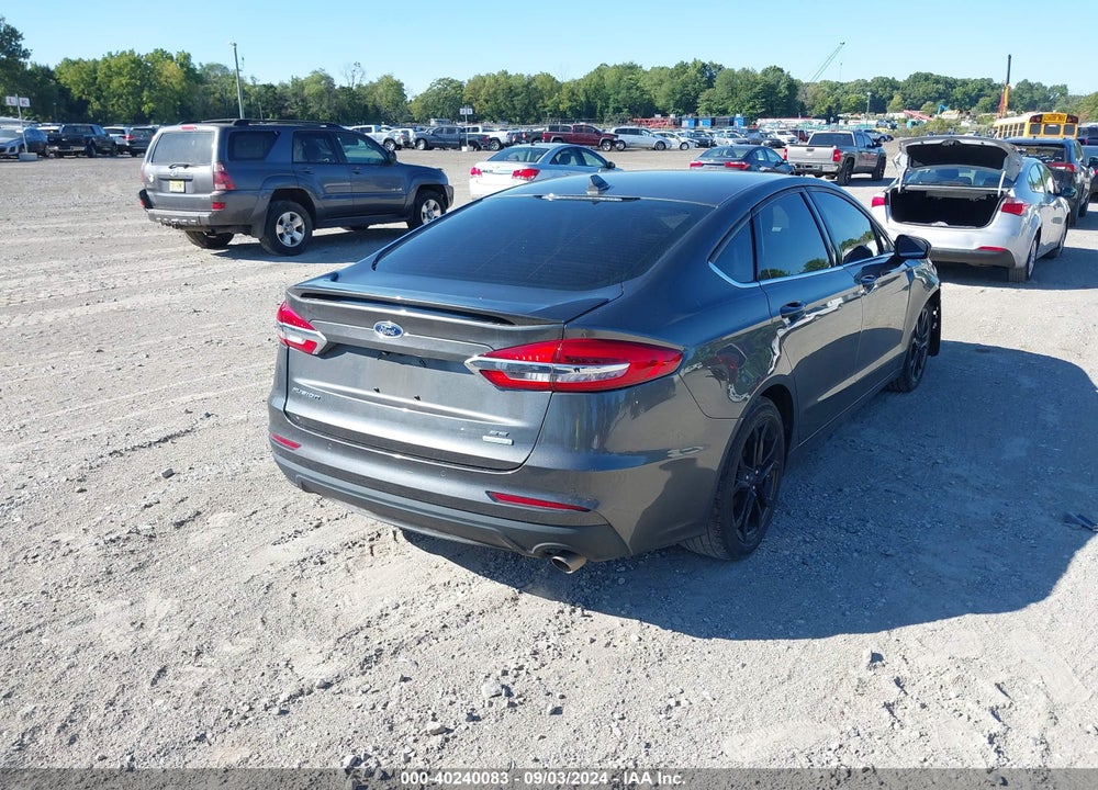 2019 FORD FUSION SE VIN: 3FA6P0HD7KR131545