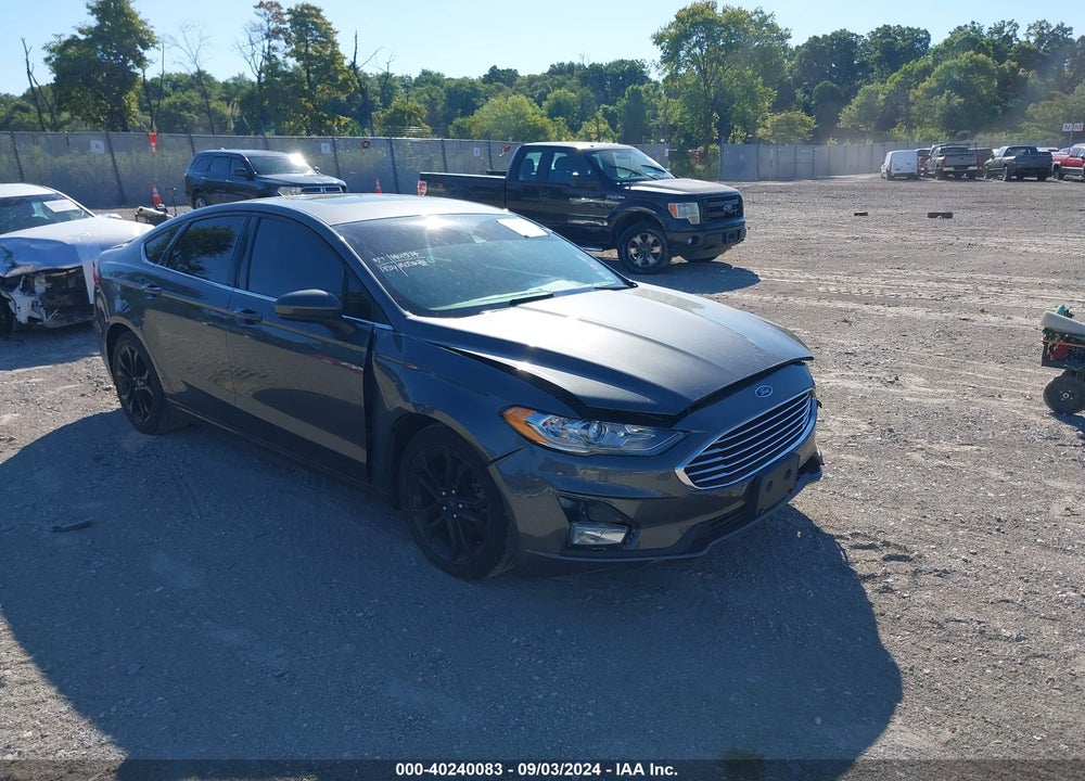 2019 FORD FUSION SE VIN: 3FA6P0HD7KR131545