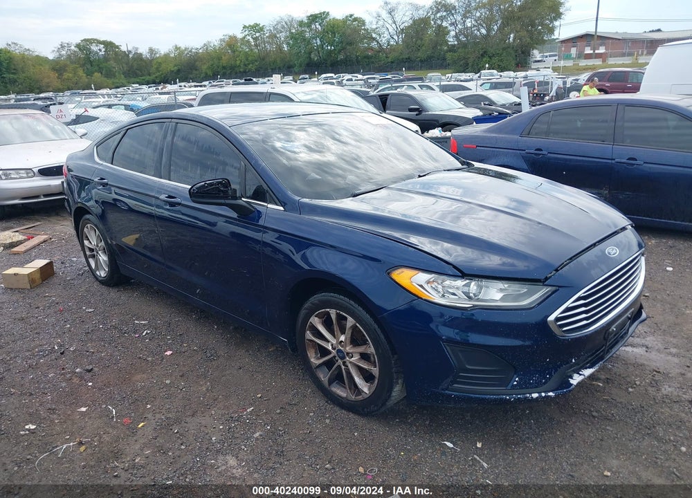 2019 FORD FUSION SE VIN: 3FA6P0H71KR123337