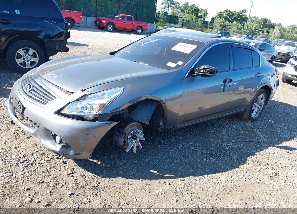 2011 INFINITI G37X VIN: JN1CV6ARXBM401990
