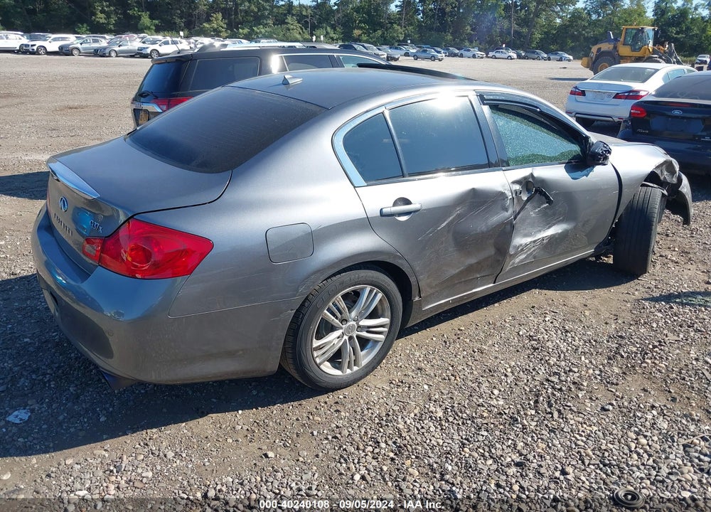 2011 INFINITI G37X VIN: JN1CV6ARXBM401990