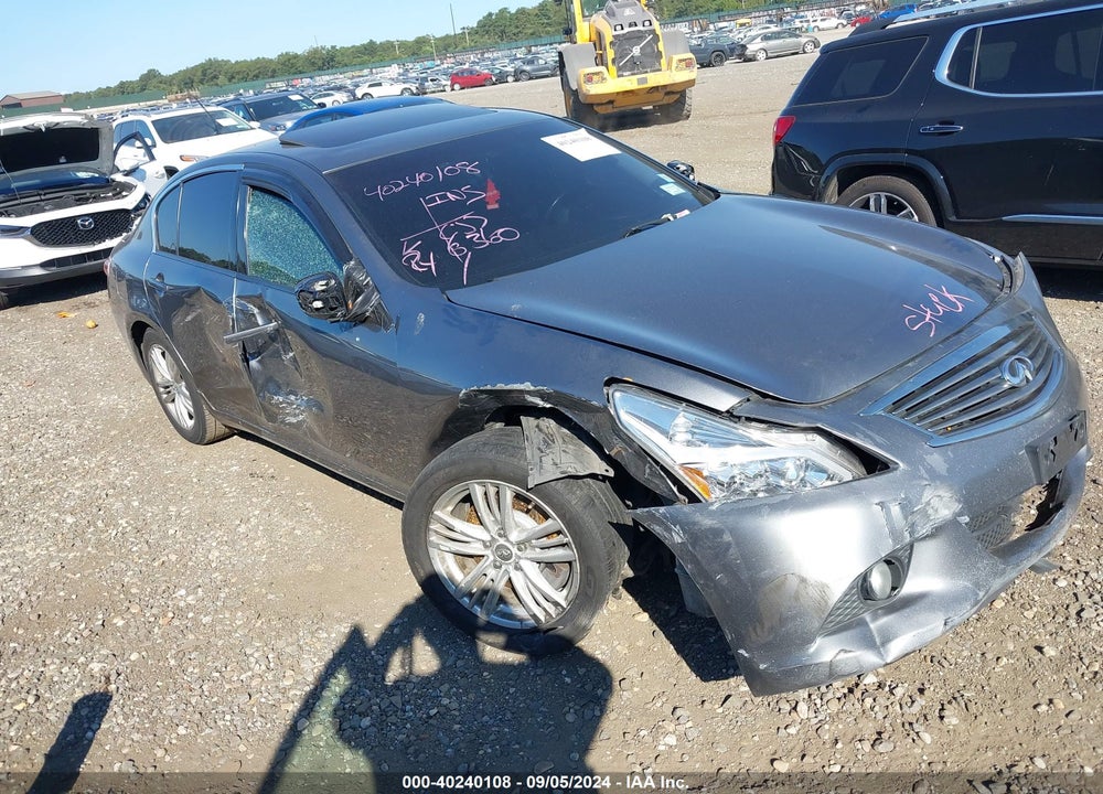 2011 INFINITI G37X VIN: JN1CV6ARXBM401990